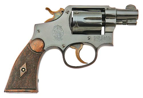 Smith and Wesson 38 Military and Police Postwar Hand Ejector Revolver