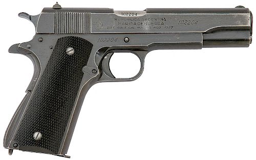 Argentine Navy Marked Sistema Model 1927 Semi Auto Pistol