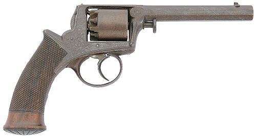 Adams Patent Double Action Percussion Revolver by Ancion and Co.