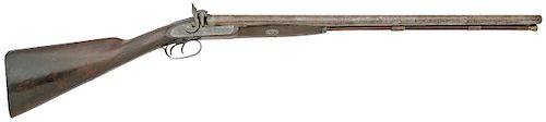 American Percussion Double Shotgun by Ethan Allen and Co.