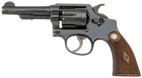 Smith and Wesson Model 1905 Military and Police Revolver with Boston Police Department Markings