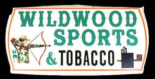 Large Tobacco Shop Plastic Outdoor Sign