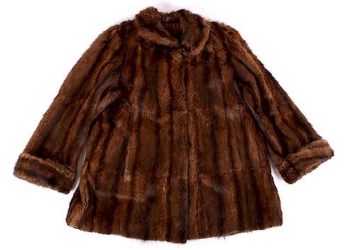 Missoula, Mont. Pete's Fur Shop Mink Coat