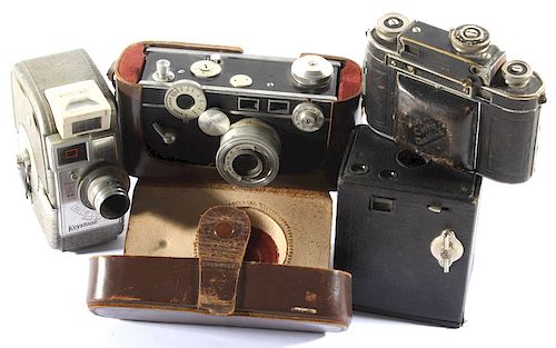 Vintage Camera Collection - Kodak, Certo, Argus