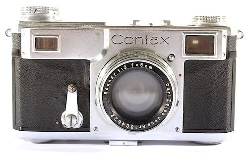 Zeiss Ikon Contax 35mm Camera - Jena Sonnar f=5cm