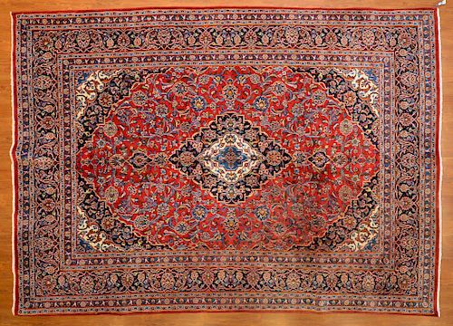 Persian Keshan rug, approx. 8 x 11.1