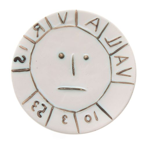 Pablo Picasso. "Vallauris," earthenware