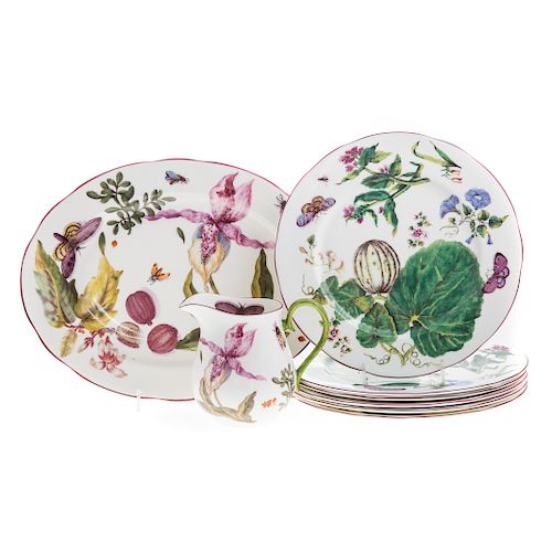 Eight pieces Royal Collection china