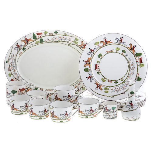 Wedgwood china 33-piece partial dinner service