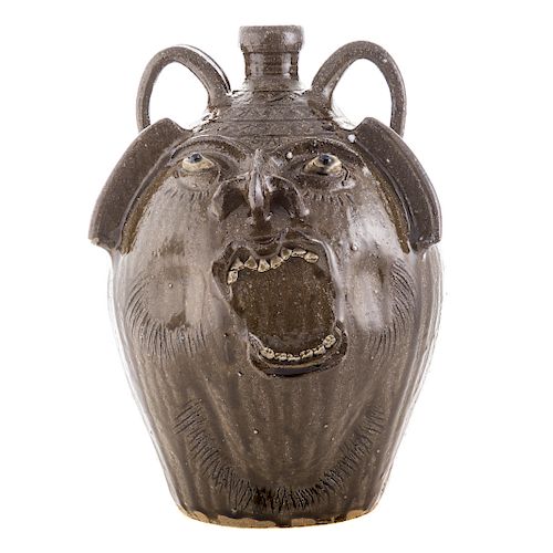 Carolina pottery ugly jug by Steve Abee Lenoir