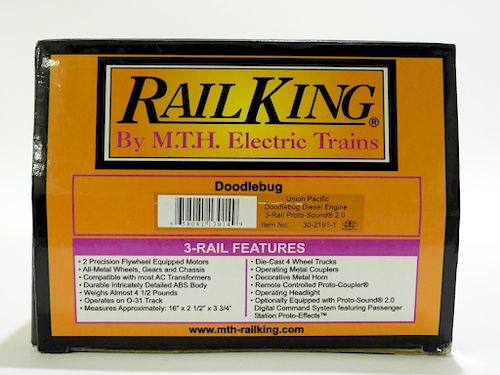 Rail King Union Pacific Doodlebug Diesel Engine