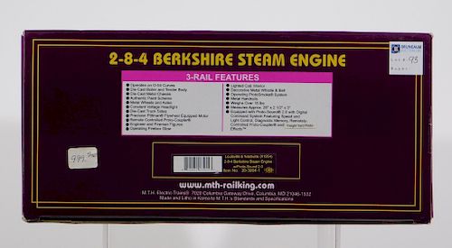 MTH Louisville & Nashville Berkshire Steam Engine