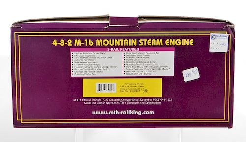 MTH Pennsylvania 482 M-1b Mountain Steam Engine