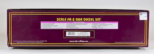 MTH Canadian Pacific FA-2 ABA Diesel Train Set