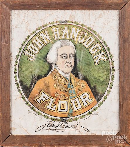 John Hancock flour advertisement