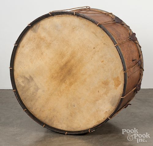 Large drum labeled by Thompson & Odell