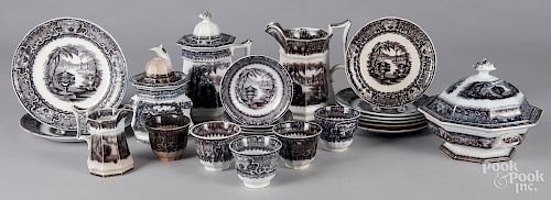 Collection of Washington Vase flow mulberry
