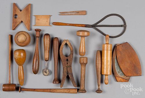 Woodenware, to include Shaker accessories.