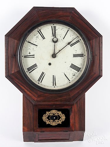 Atkins rosewood wall clock