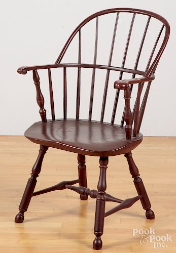 Pennsylvania sackback Windsor chair