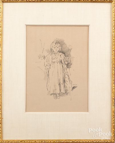 James Whistler lithograph