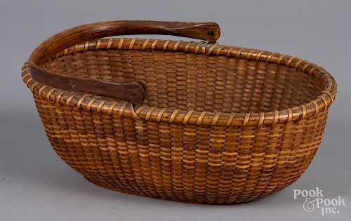 Nantucket oval lightship basket