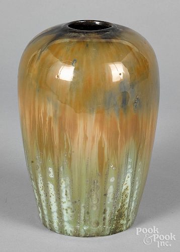 Fulper Prang art pottery vase