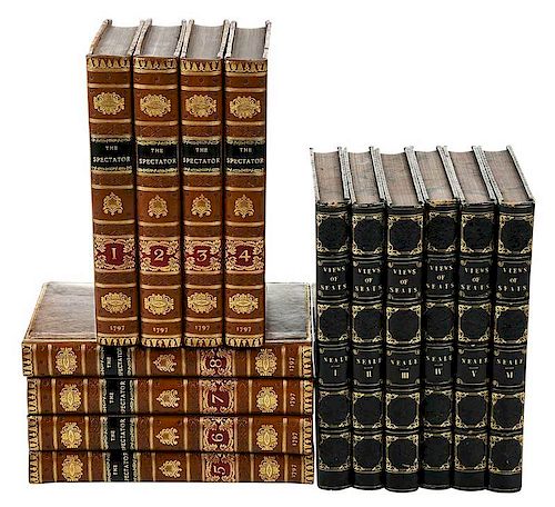 Two Leatherbound Sets of Books