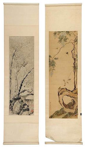 Two Chinese Scrolls 