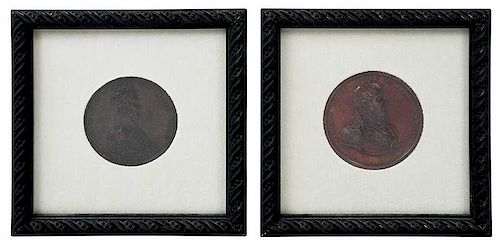 Two American Commemorative Bronze Medals