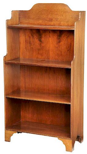 Regency Style Mahogany Book Shelf