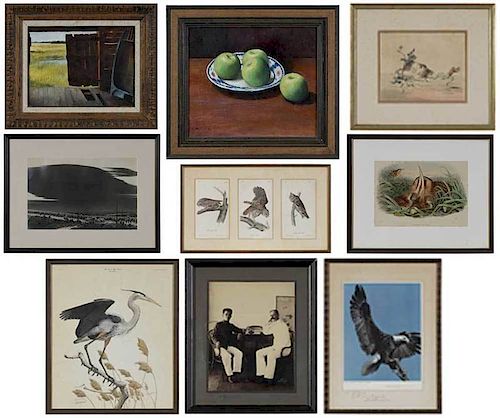 Nine Framed Prints/Paintings/Photograph