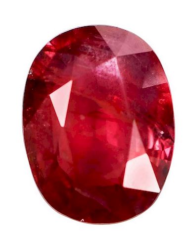 Loose 2.52 Carat Ruby