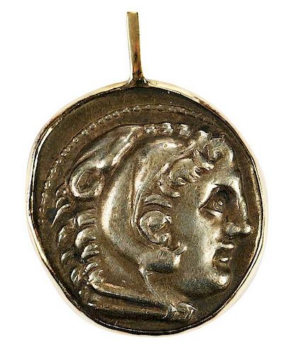 14kt. Coin Pendant 