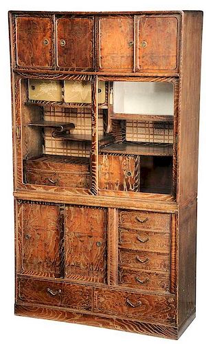 Asian Decorated Cabinet