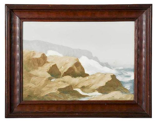 Maine Rookwood Framed Plaque by Sturgis Laurence