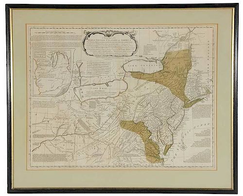 Evans - Map of the Middle British Colonies