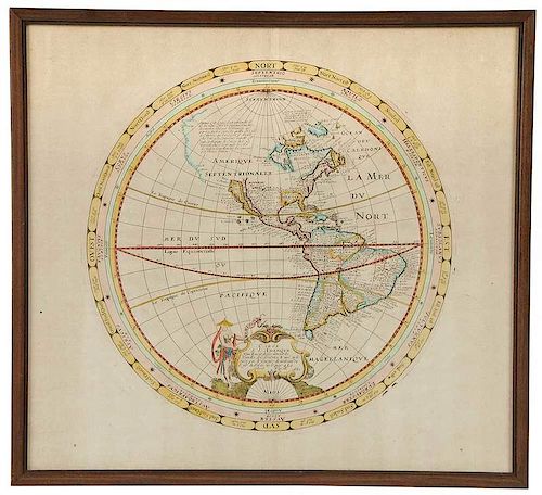 Tavernier - North and South America, 1661