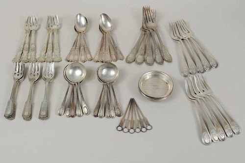 Group Sterling Silver Flatware Items