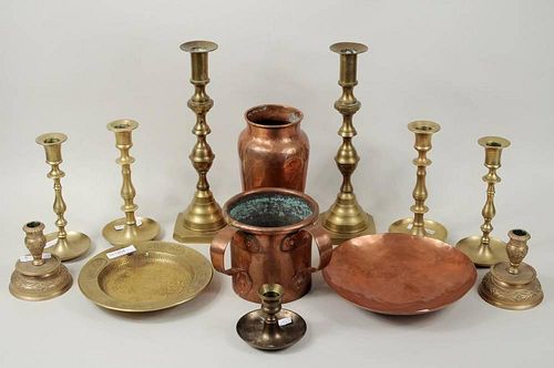 Group Copper & Brass Items