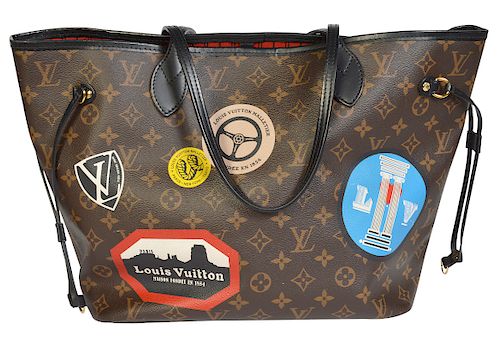 Limited Edition 2016 Louis Vuitton 'Neverfull' Bag