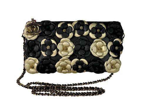 New CHANEL Camellia Limited Edition Crossbody Bag sold at auction