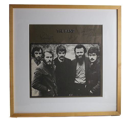 The Band "The Brown Album" Signed