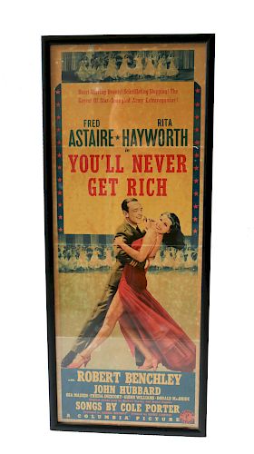 You'll Never Get Richer (Columbia, 1941) Movie Insert