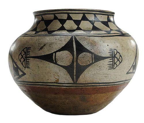 Pueblo Pottery Polychrome [Olla]