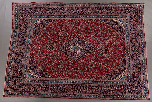 Kashan Carpet, 9' 9 x 12' 5.
