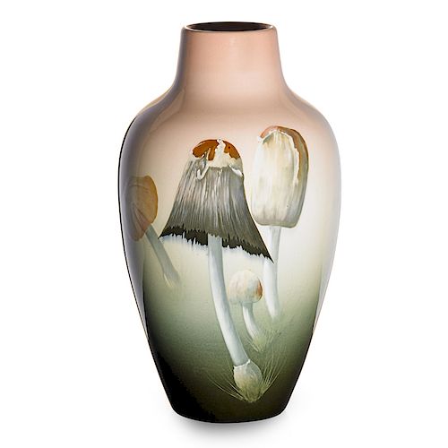 C. SCHMIDT; ROOKWOOD Fine large Iris Glaze vase