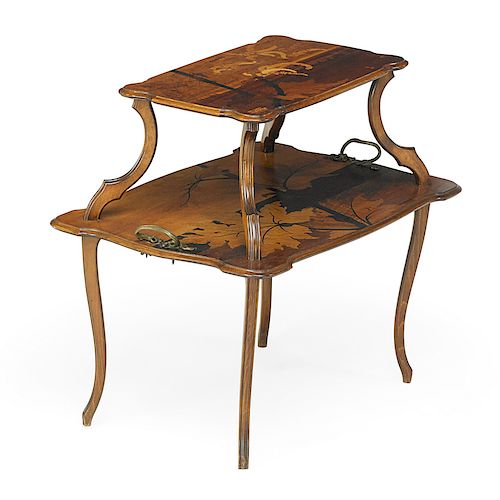 EMILE GALLE Tiered table