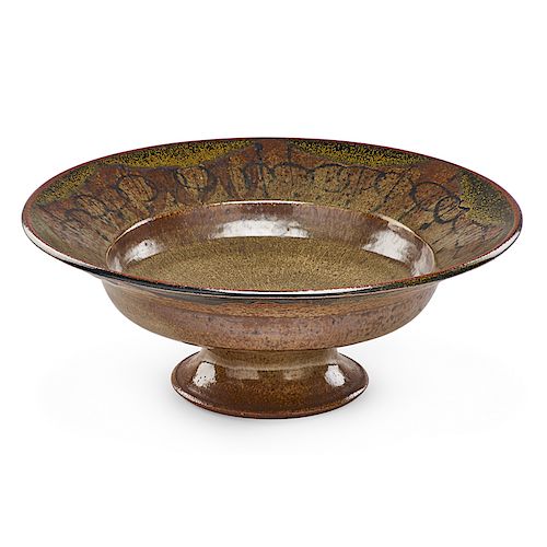 ROBERT ARNESON Large early footed bowl