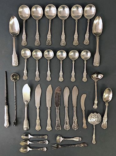Sterling and English Silver Tableware